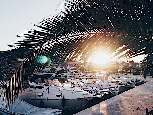 Den mysiga staden Trogir